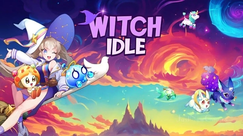 Witch Idle 1.0.0022 (Menu/Unlimited Currency/Dumb Enemy/Free Rewards)