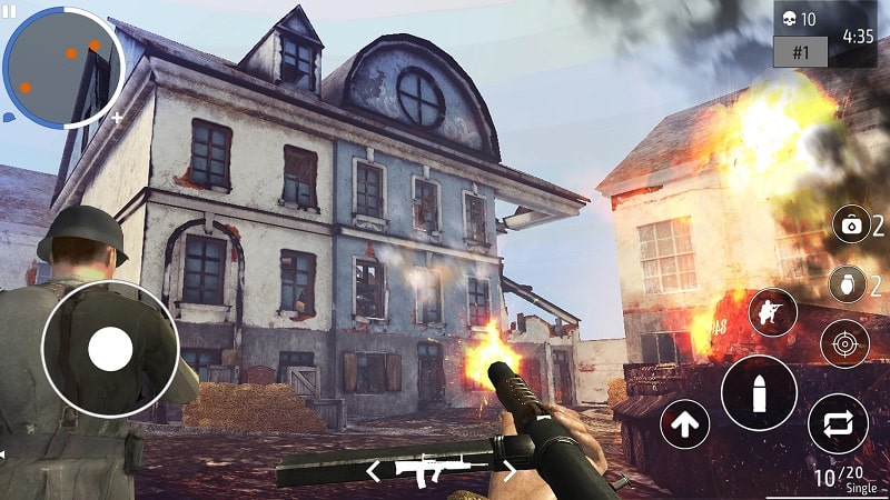 World War 2 Shooter 1.4.3 (Unlimited money, Immortal)