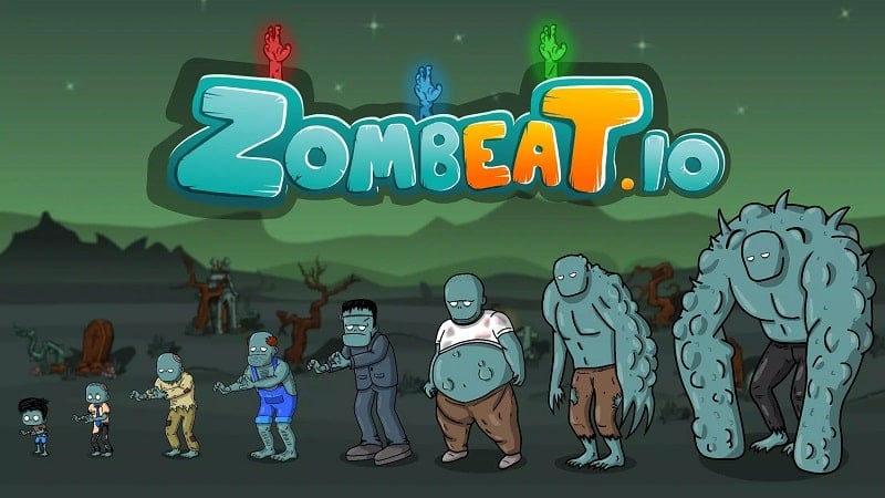 Zombeat.io 1.5.6 (Menu/Move speed multiplier)