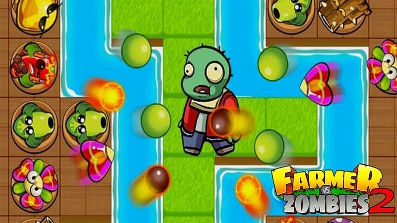 Zombies vs. Farmer 2 2.9.8 (Unlimited energy)